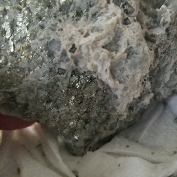 COPY - Platinum & Gold Ore Specimen Rock Gold Mine Colorado - Picture 5 of 9